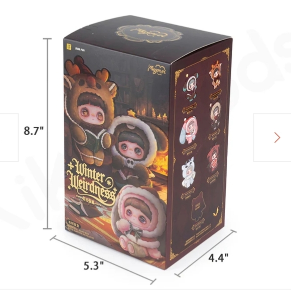 Maymei Winter Weirdness Series Plush NIB - Christmas Bunny - Picture 6 of 6